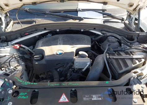 2014 BMW X3 xDrive28I z USA, uszkodzony, nr VIN 5UXWX9C55E0D13653